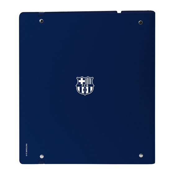 Carpeblock Pp Foam 4 Anillas 35 Mm Con Recambio F.C.Barcelona 27 x 32 x 4 cm.