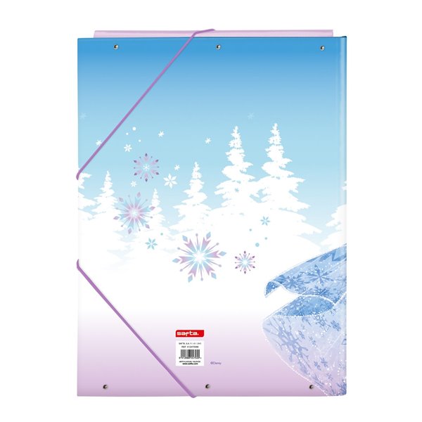 Carpeta Folio 3 Solapas Frozen "Cool Days" 26 x 33,5 x 2,5 cm.