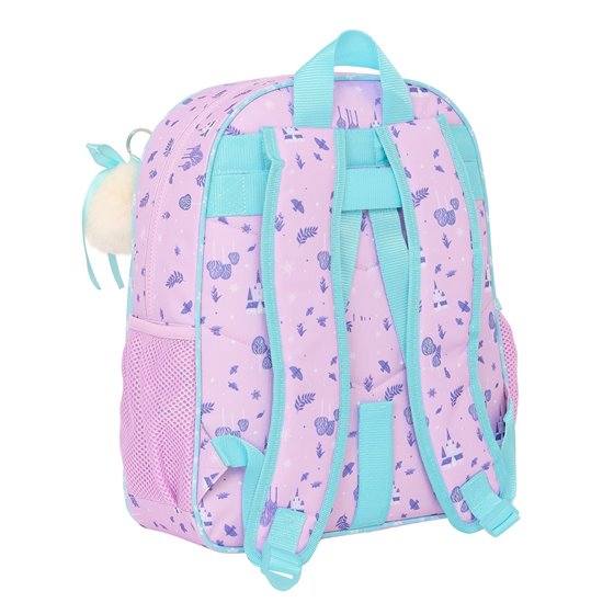 Mochila Junior Adaptable A Carro Frozen "Cool Days" 32 x 38 x 12 cm.