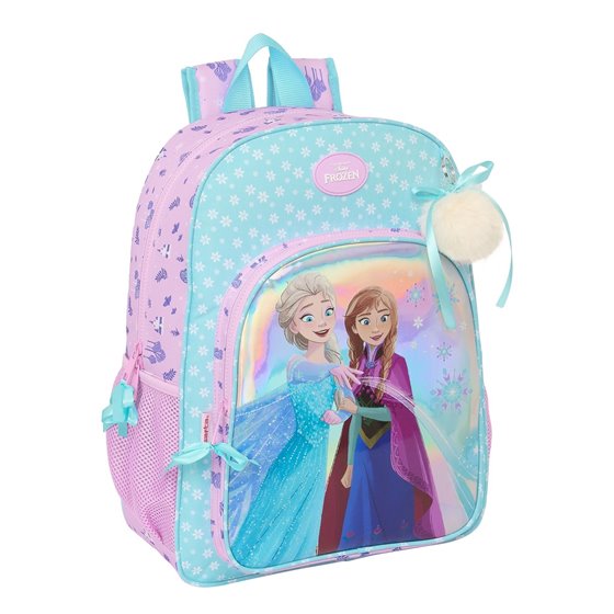 Mochila Adaptable A Carro Frozen "Cool Days" 33 x 42 x 14 cm.