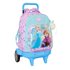 Mochila Con Ruedas Compact Evolution Extraible Frozen "Cool Days" 33 x 45 x 22 cm.