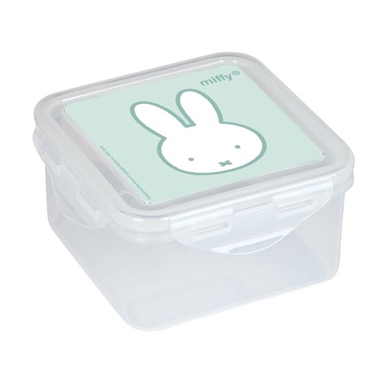 Fiambrera Miffy "Menta" 13 x 7,5 x 13 cm.