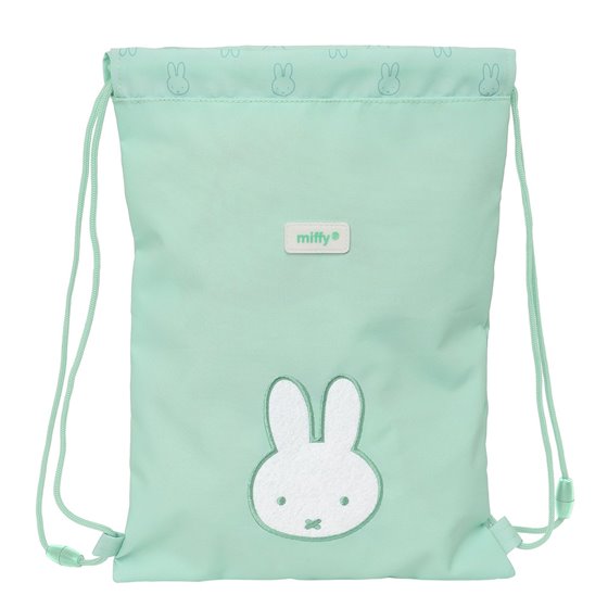 Saco Plano Junior Rec Y Rep.Agua Miffy "Menta" 26 x 34 x 1 cm.
