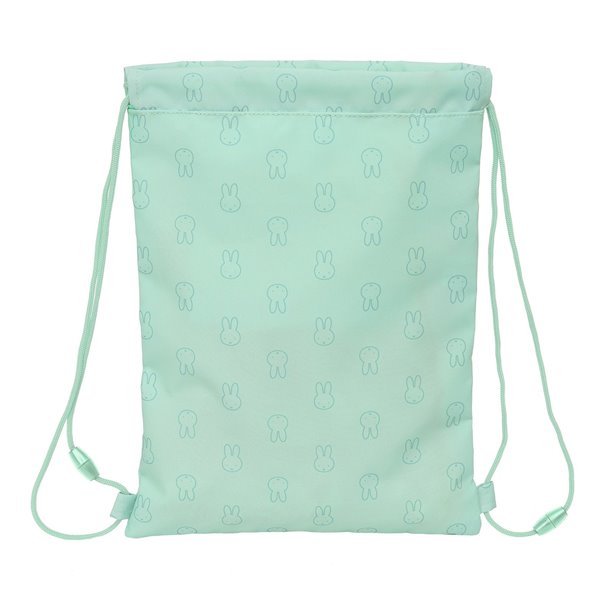 Saco Plano Junior Rec Y Rep.Agua Miffy "Menta" 26 x 34 x 1 cm.