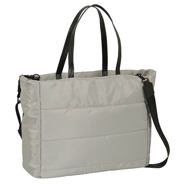 Bolso Con Bolsillo Para Portatil 14,1'' Minnie Teen Sand 40 x 31 x 17 cm.