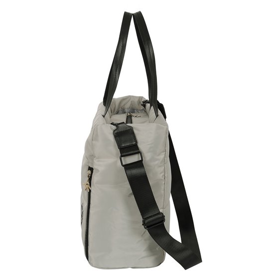 Bolso Con Bolsillo Para Portatil 14,1'' Minnie Teen Sand 40 x 31 x 17 cm.