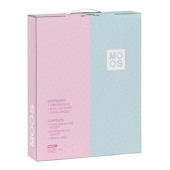 Set De Regalo Pequeño Moos "Flores" 28 x 35 x 6 cm.