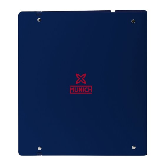 Carpeblock Pp Foam 4 Anillas 35 Mm Con Recambio Munich "Royal" 27 x 32 x 4 cm.