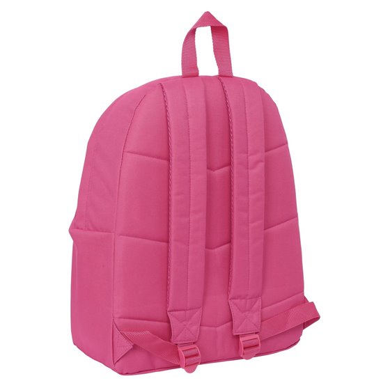 Mochila Munich Basicos "Fucsia" 33 x 42 x 15 cm.