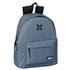 Mochila Munich Basicos "Gris" 33 x 42 x 15 cm.