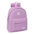 Mochila Munich Basicos "Lila" 33 x 42 x 15 cm.