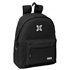 Mochila Munich Basicos "Negro" 33 x 42 x 15 cm.