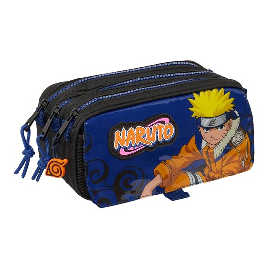 Portatodo Triple Big Naruto "Ninja" 21,5 x 10 x 8 cm.