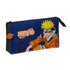 Portatodo Triple Naruto "Ninja" 22 x 12 x 3 cm.