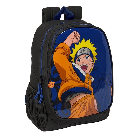 Mochila Adaptable A Carro Naruto "Ninja" 32 x 44 x 16 cm.
