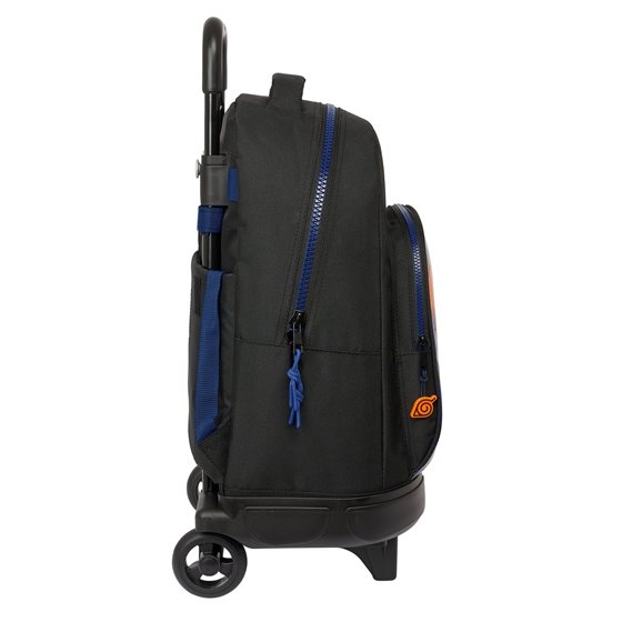 Mochila Con Ruedas Compact Extraible Naruto "Ninja" 33 x 45 x 22 cm.