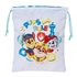 Saquito Merienda Paw Patrol "Pups Rule" 20 x 25 cm.