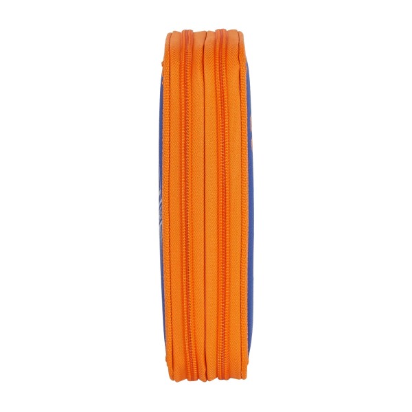 Estuche Escolar VALENCIA BASKET Doble 28 Piezas 12,5 x 19,5 x 4