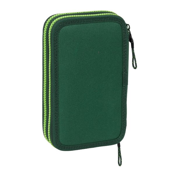 Plumier Doble Pequeño 28 Piezas Water Resistant Real Betis Balompie 12,5 x 19,5 x 4 cm.