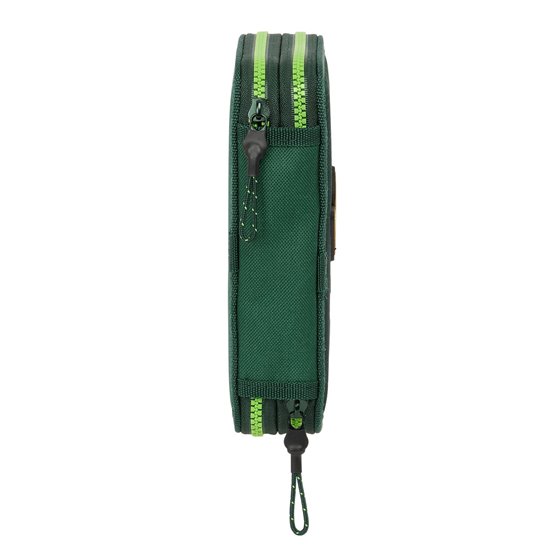 Plumier Doble Pequeño 28 Piezas Water Resistant Real Betis Balompie 12,5 x 19,5 x 4 cm.