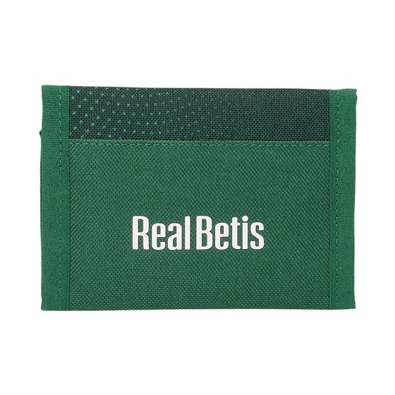 Billetera Con Cabecera Resistente Agua Real Betis Balompie 12,5 x 9,5 x 1 cm.