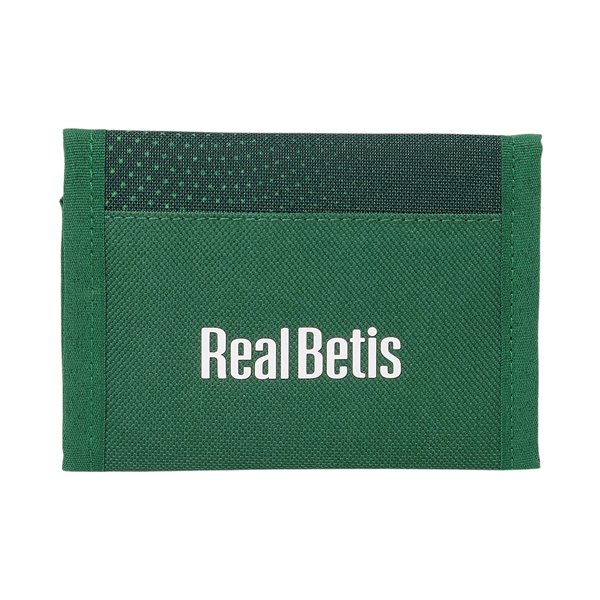 Billetera Con Cabecera Resistente Agua Real Betis Balompie 12,5 x 9,5 x 1 cm.
