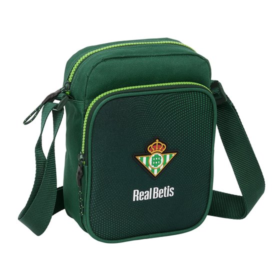 Bandolera Pequeña Resistente Agua Real Betis Balompie 16 x 22 x 6 cm.