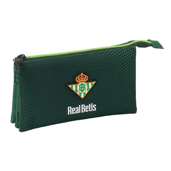 Portatodo Triple Resistente Agua Real Betis Balompie 22 x 12 x 3 cm.
