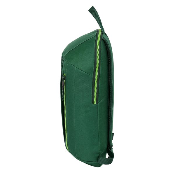 Mini Mochila Cremallera Vertical Res Agu Real Betis Balompie 22 x 39 x 10 cm.
