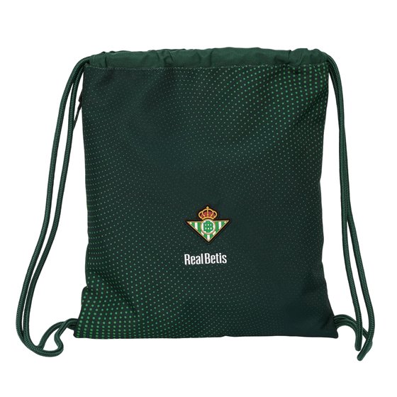 Saco Deportivo Cremallera Res Agua Real Betis Balompie 35 x 40 x 1 cm.