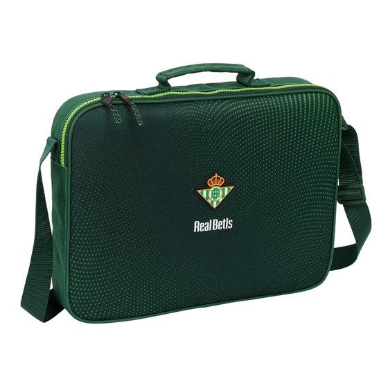 Cartera Extraescolares Resistente Agua Real Betis Balompie 38 x 28 x 6 cm.
