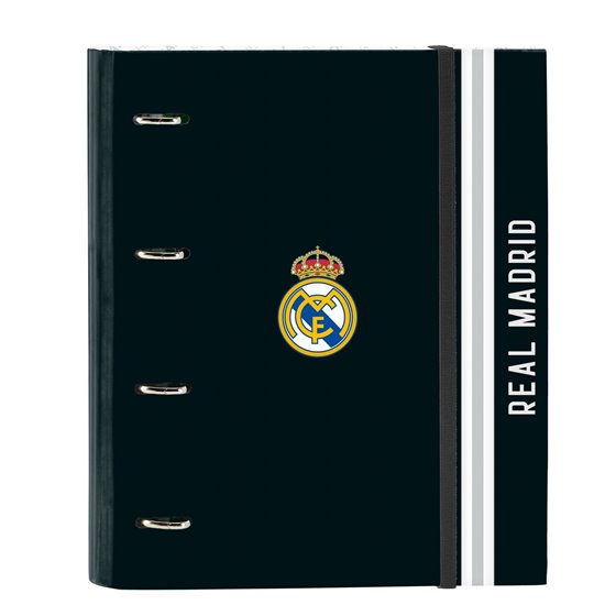 Carpeta 4 Anillas 35 Mm Con Recambio Real Madrid 1ª Equip. 24/25 27 x 32 x 3,5 cm.