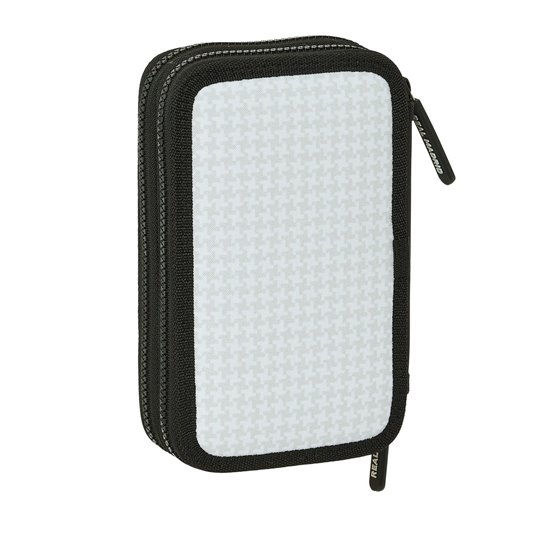 Plumier Doble Pequeño 28 Piezas Real Madrid 1ª Equip. 24/25 12,5 x 19,5 x 4 cm.