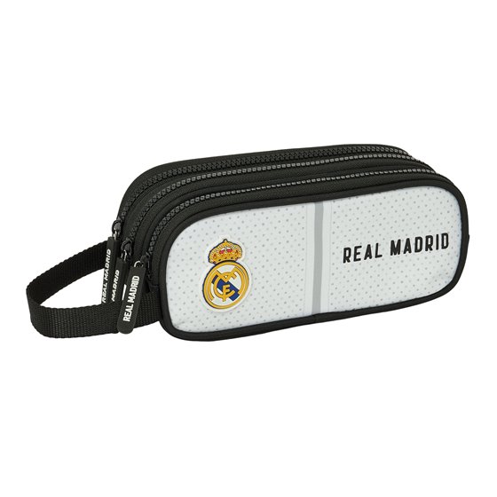 Portatodo Triple Real Madrid 1ª Equip. 24/25 21 x 8,5 x 7 cm.