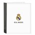 Carpeta Folio 4 Anillas 35Mm Lomo Ancho Real Madrid 1ª Equip. 24/25 27 x 33 x 6 cm.