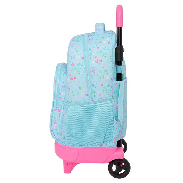 Mochila Con Ruedas Compact Extraible Safta "Bicicleta" 33 x 45 x 22 cm.