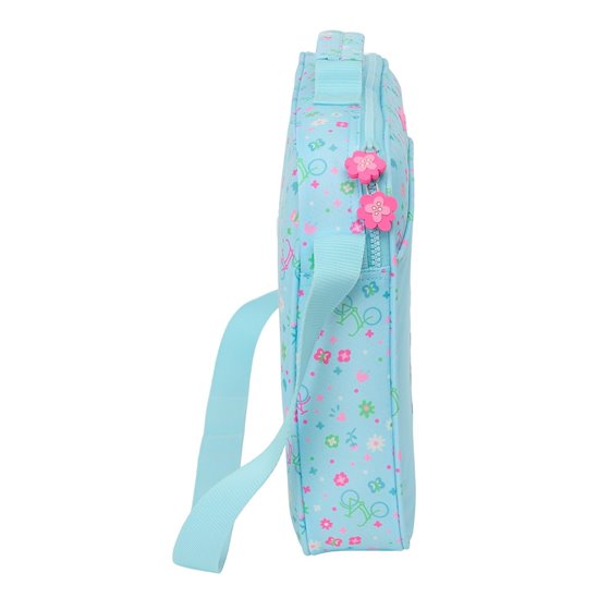 Cartera Extraescolares Reciclado Safta "Bicicleta" 38 x 28 x 6 cm.