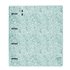 Carpeblock Pp Foam 4 Anillas 35 Mm Con Recambio Safta "Light Blue Flowers" 27 x 32 x 4 cm.