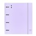 Carpeblock Pp Foam 4 Anillas 35 Mm Con Recambio Safta "Light Purple" 27 x 32 x 4 cm.