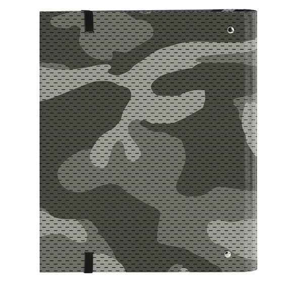 Carpeta 4 Anillas 35 Mm Con Recambio Safta "Stone" 27 x 32 x 3,5 cm.