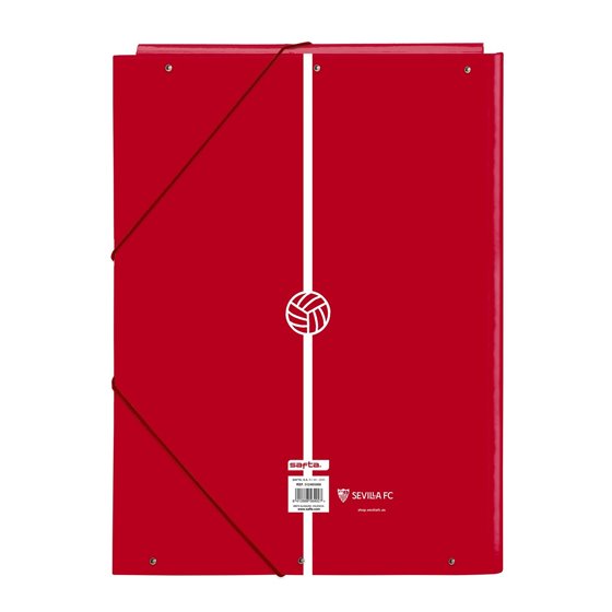 Carpeta Folio 3 Solapas Sevilla Fc 26 x 33,5 x 2,5 cm.