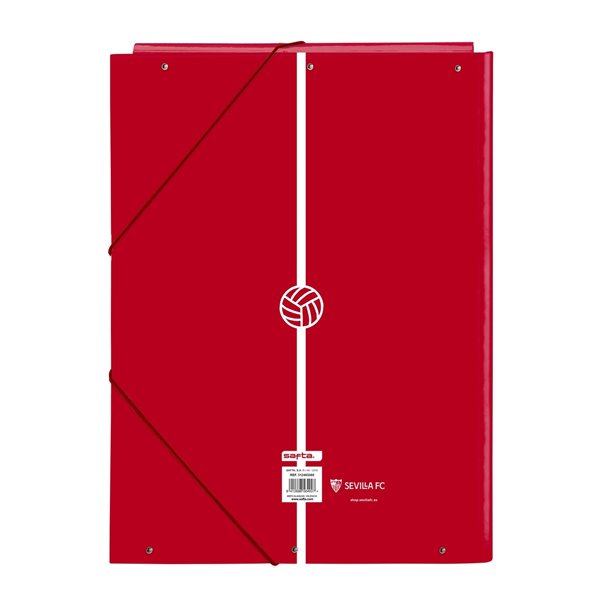 Carpeta Folio 3 Solapas Sevilla Fc 26 x 33,5 x 2,5 cm.