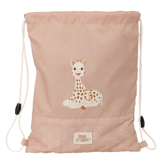 Saco Plano Junior Sophie La Girafe Cookie 26 x 34 x 1 cm.
