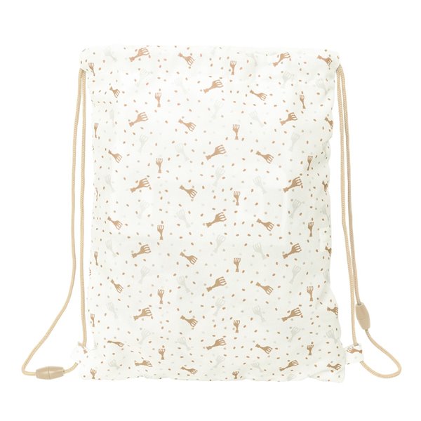 Saco Plano Junior Sophie La Girafe Honey 26 x 34 x 1 cm.
