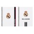Bloc REAL MADRID 1ª Equip. 2020/2021 4º 80 Hojas Tapa Dura 15,5