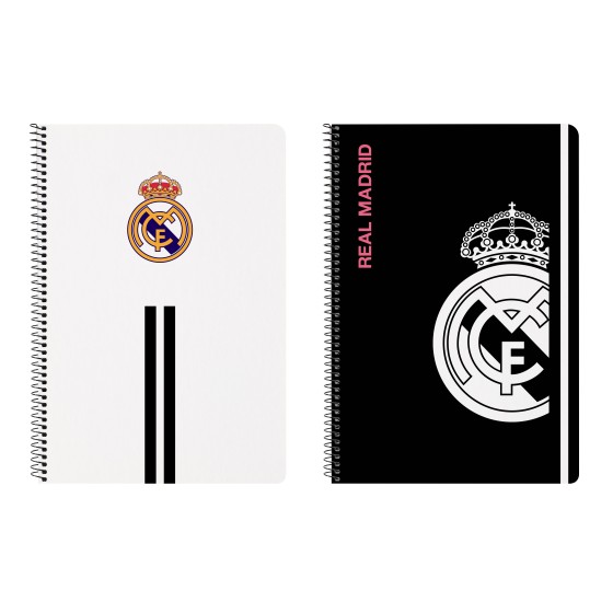 Bloc REAL MADRID 1ª Equip. 2020/2021 Folio 80 Hojas Tapa Dura