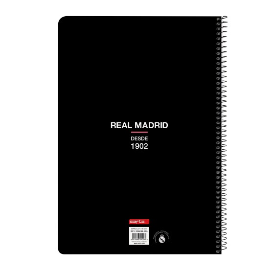 Bloc REAL MADRID 1ª Equip. 2020/2021 Folio 80 Hojas Tapa Dura