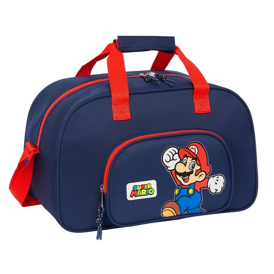 Bolsa Deporte Super Mario "World" 40 x 24 x 23 cm.