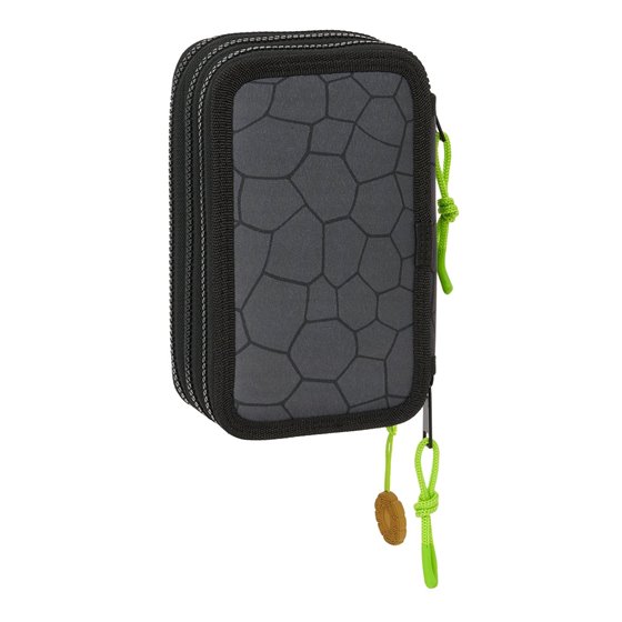 Plumier Triple 36 Piezas Tortugas Ninja 12,5 x 19,5 x 5,5 cm.