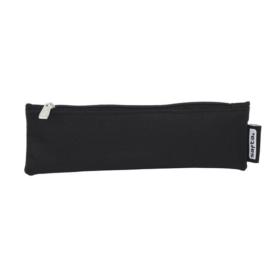 Bolsa Para Lapices Estrecho Negro 20 x 6 cm.